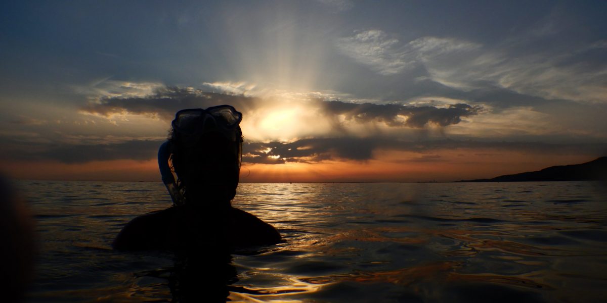 Snorkeling_AMP_Miramare_tramonto
